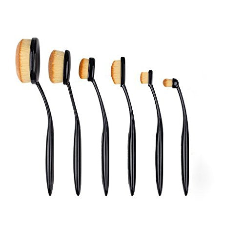 Beauty Style Set Deluxe 6 Brochas de Maquillaje 0156336
