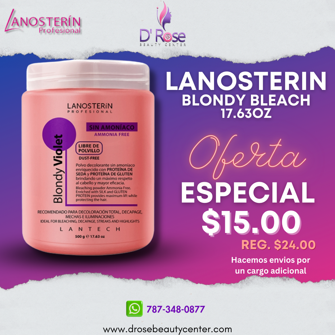LANOSTERIN PROFESIONAL BLONDY DECOLORACION VIOLETA 17.63OZ 0350501