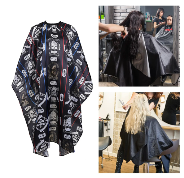 Beauty Style Capa de Corte de Barbero Con Diseños 0717128