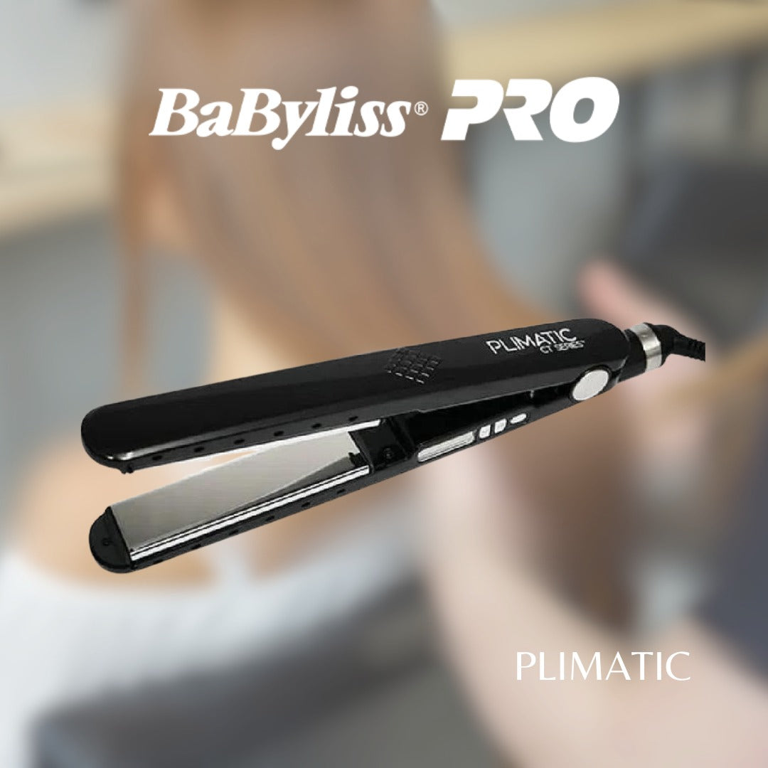 🔥 BABYLISSPRO PLANCHA PLIMATIC CT SERIES 1¼” – ¡Alisa con estilo profesional! 🔥