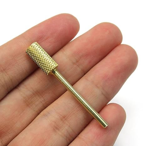 Beauty Style Punta de Maquina de Pulir Uñas de Color Oro 0900442