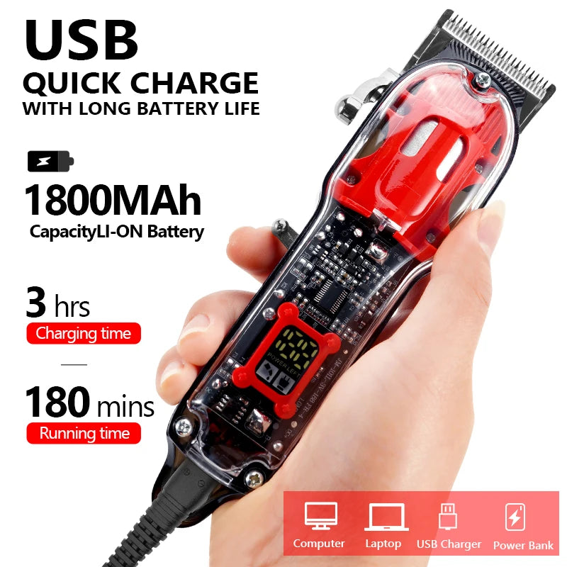 Barber by Beauty Style Super Magic Clip Cordless 0923432