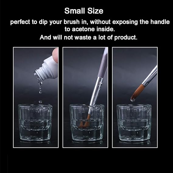 Beauty Style Vaso Para Acrílico en Cristal 1075320
