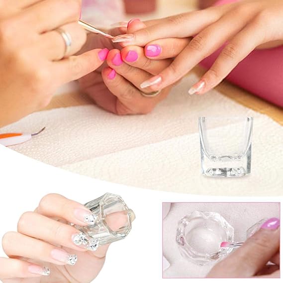 Beauty Style Vaso Para Acrílico en Cristal 1075320