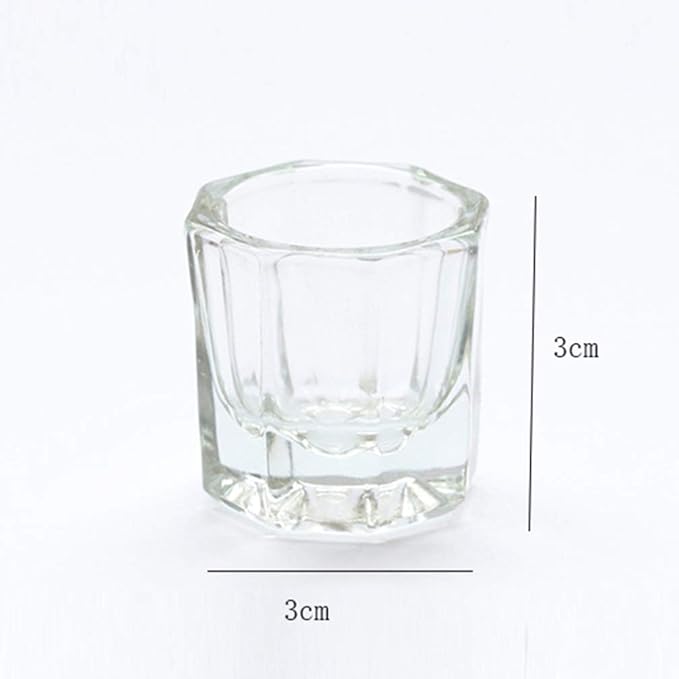 Beauty Style Vaso Para Acrílico en Cristal 1075320