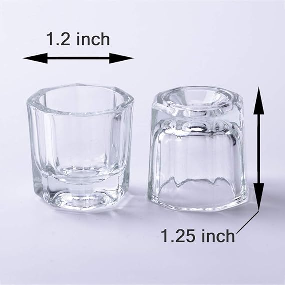Beauty Style Vaso Para Acrílico en Cristal 1075320