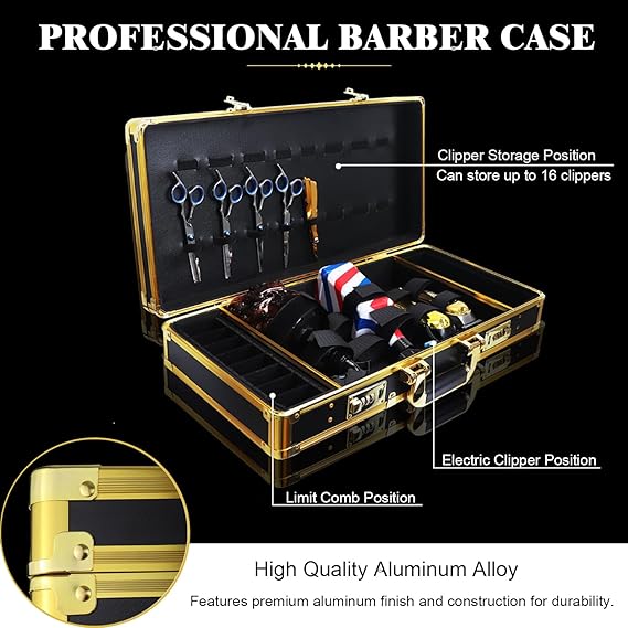 Beauty Style Maletin para Barbero Color Negro 1175121