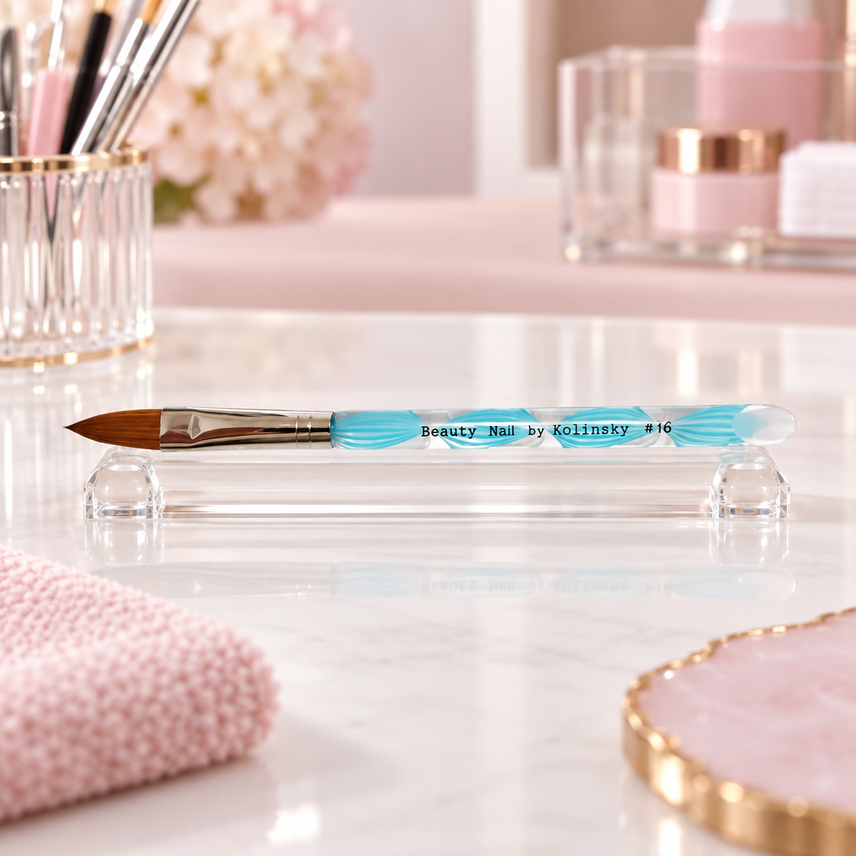 Beauty Style Pincel para Acrílico Beauty Nail by Kolinsky #16 – 2465662