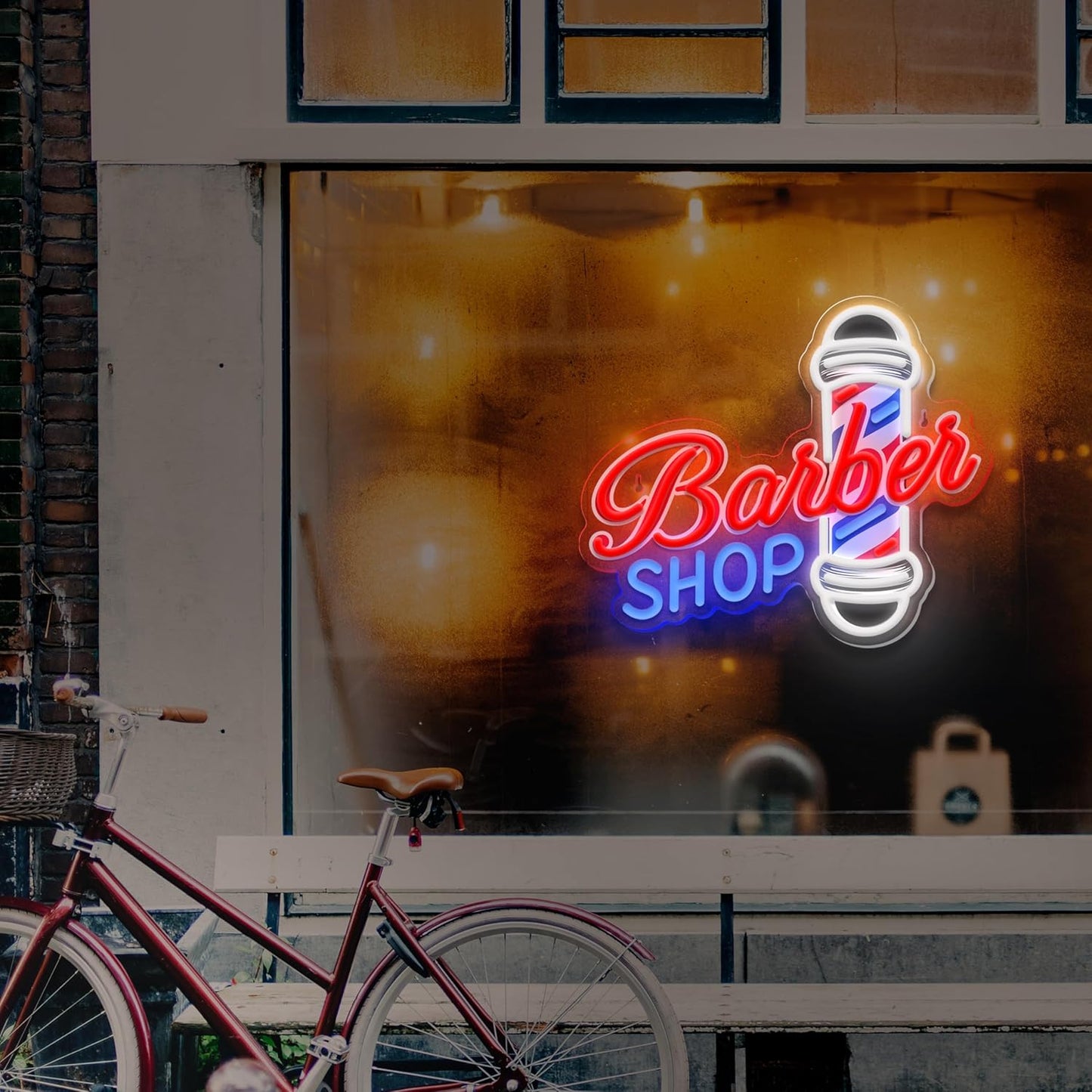 💡 Letrero LED Barber Shop | Modelo 2500793
