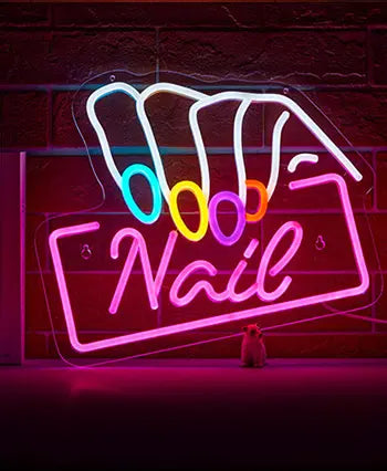 Letrero LED Nails Profesional 2500795