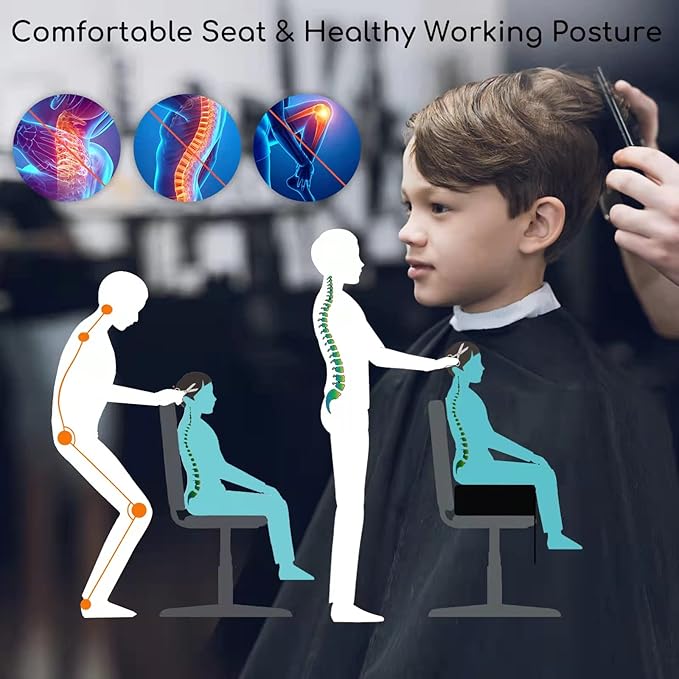 💺✨ Buster Infantil Profesional de Tubos para Sillas de Barbería y Estilo – Beauty Style 2506276