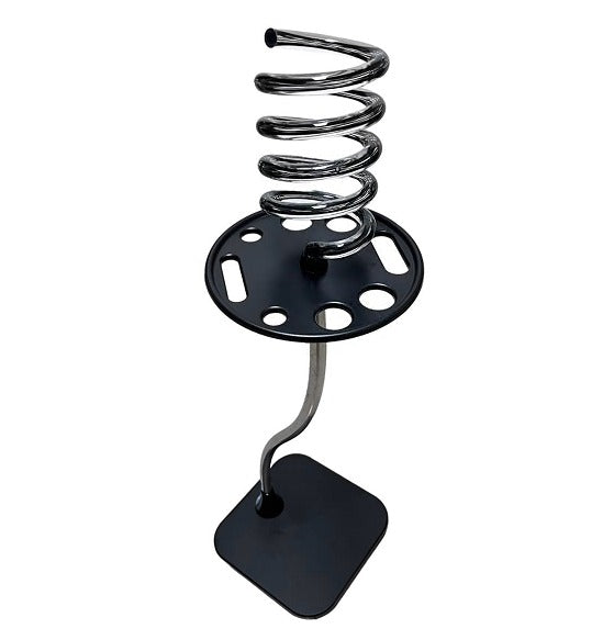 🌀 Beauty Style – Soporte de Pedestal en Espiral para Secador | Modelo 2510004