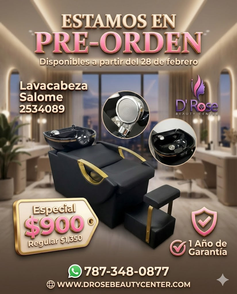 💈 Beauty Style Lavacabeza Salomé Profesional para Salón o Barbería | Item #2534089