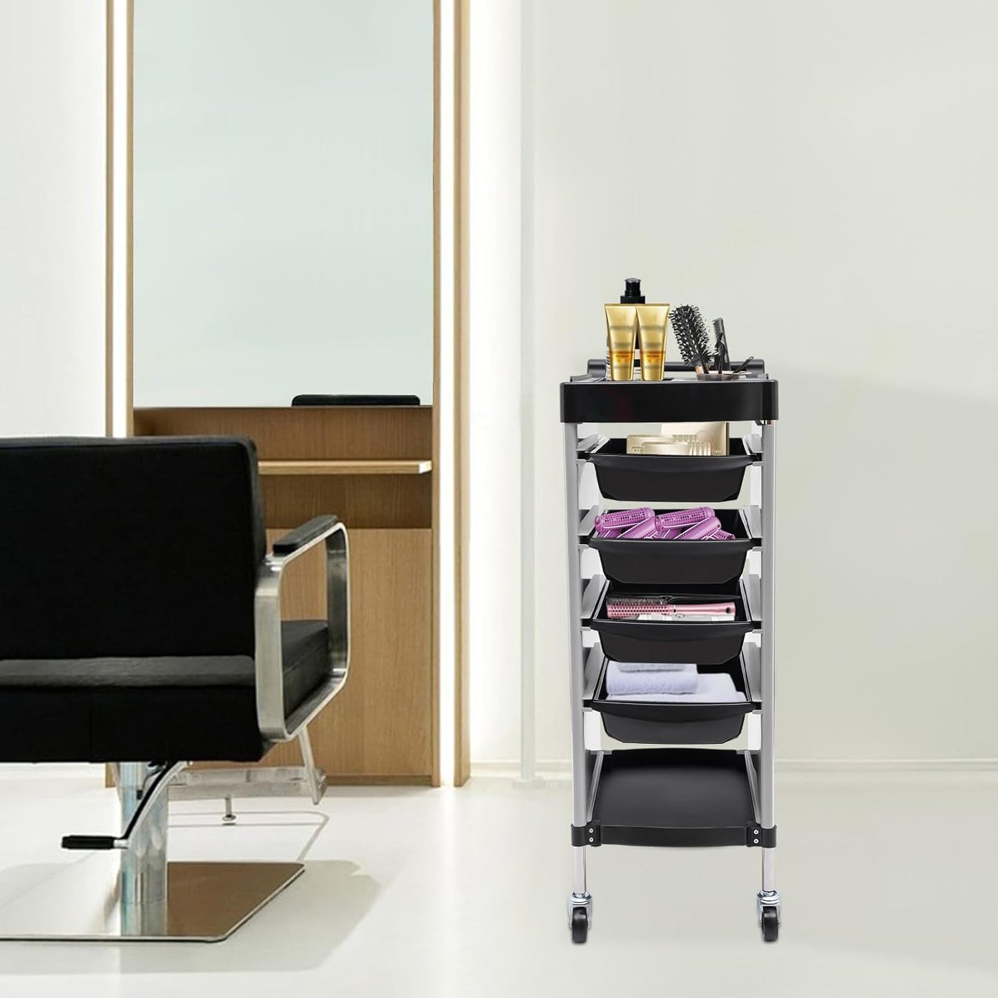 Beauty Style Carrito Auxiliar Profesional – Modelo Dario (2588074)