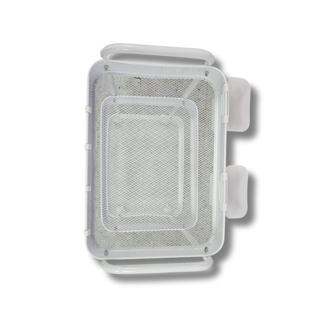Carrito de Estética Beauty Style 2588131 – Carrito Auxiliar Blanco de 3 Niveles para Salón, Spa y Estética