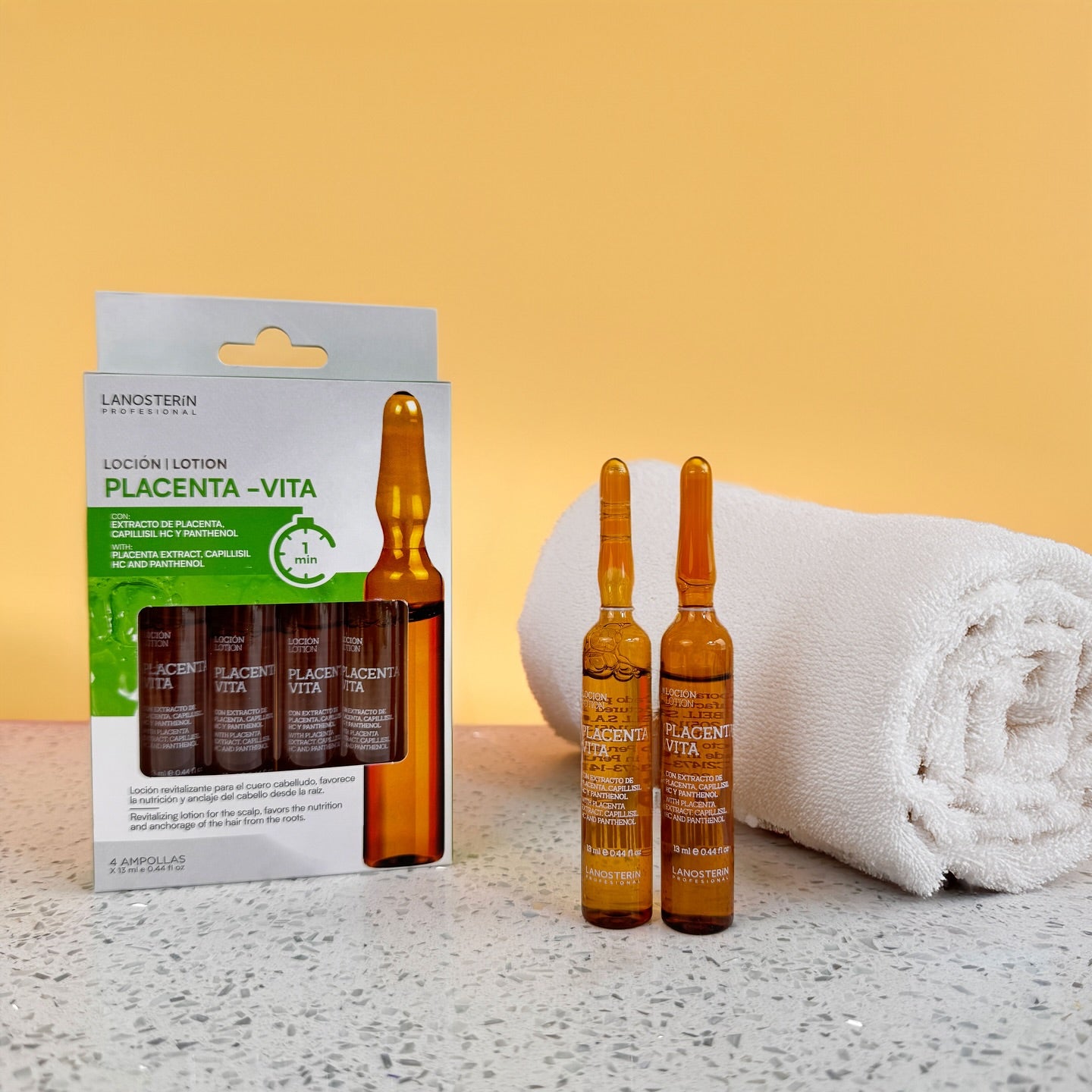 LANOSTERIN PROFESIONAL AMPOLLA LOCION PLACENTA-VITA .44OZ 90720012