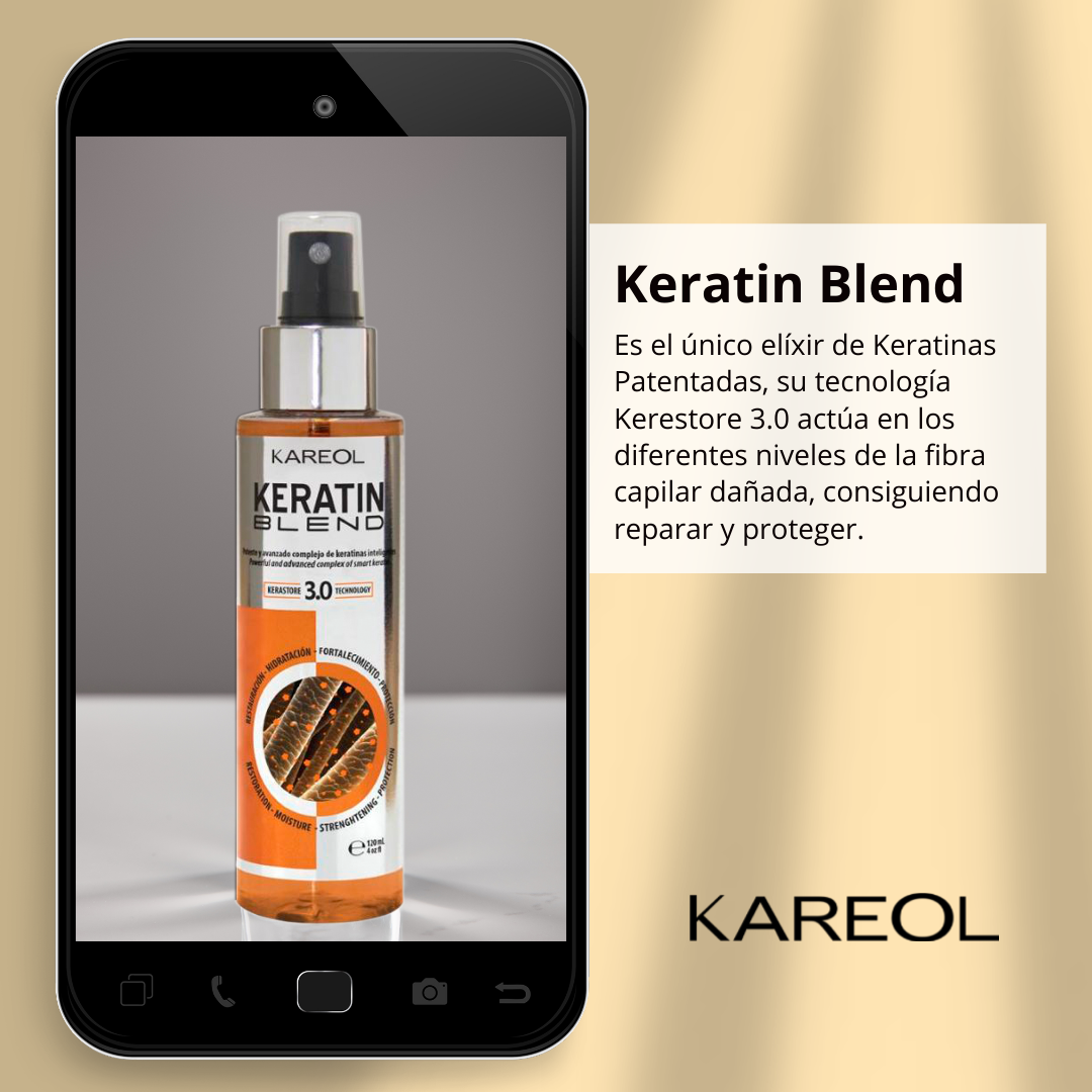 Kareol Keratin Blend Keratina Inteligente Reparadora 4 oz 80070120