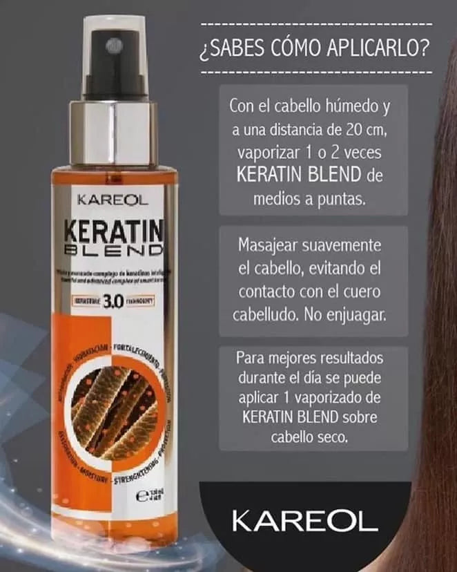 KAREOL KERATINA KERATIN BLEND 4OZ 80070120