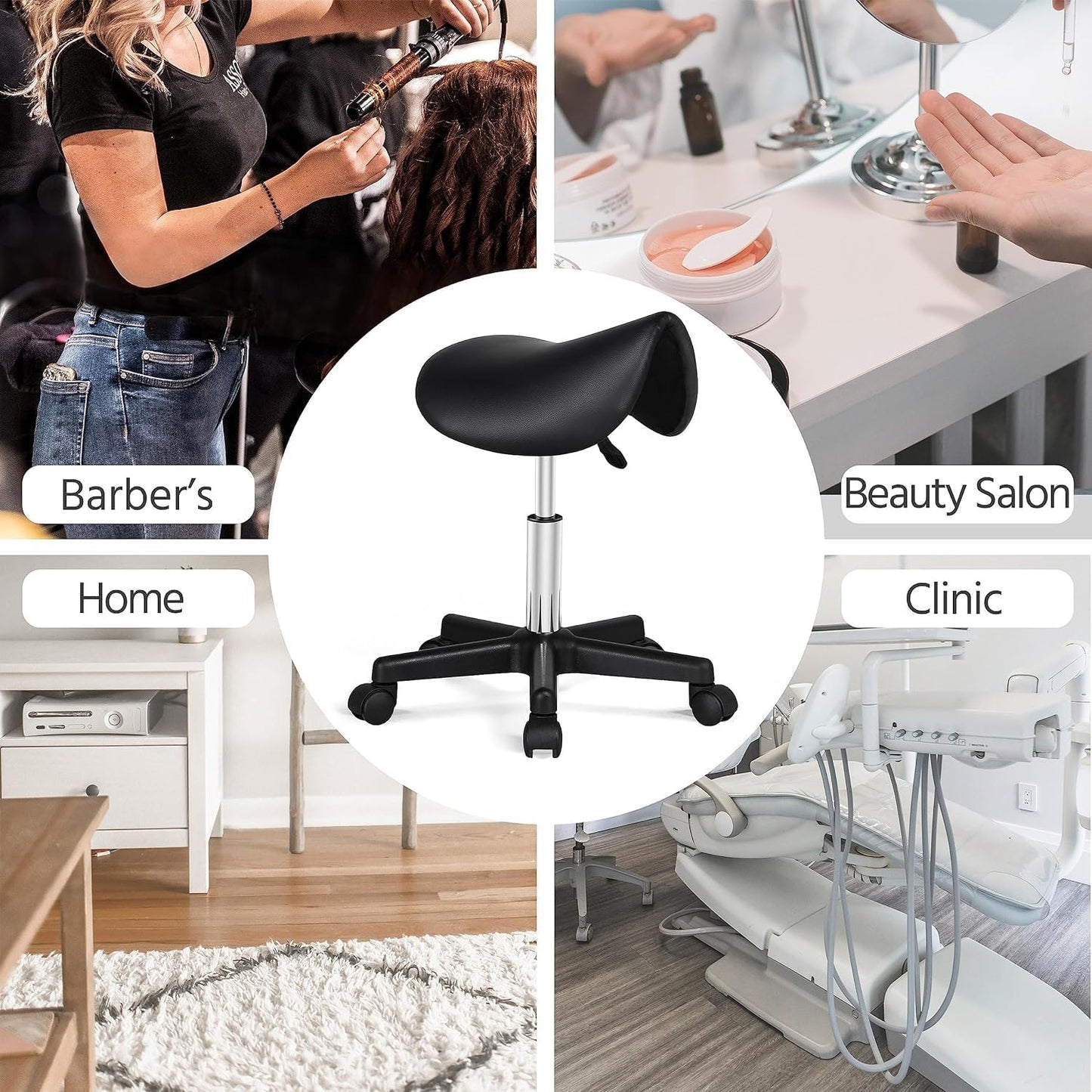 🪑 Banco Profesional de Estilista – Modelo 8883