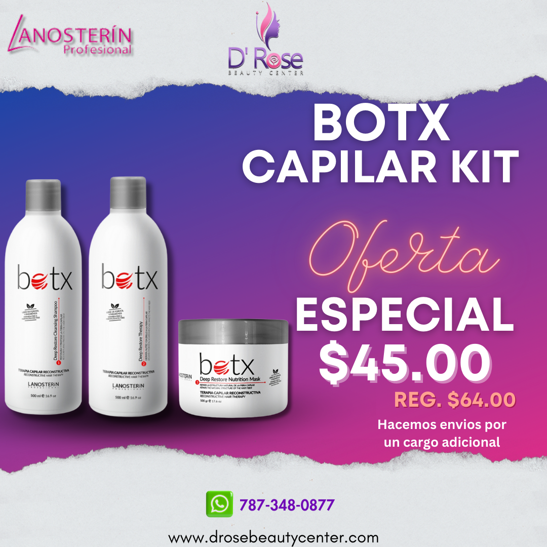 LANSOTERIN PROFESIONAL BOTX CAPILAR KIT LPBCKG