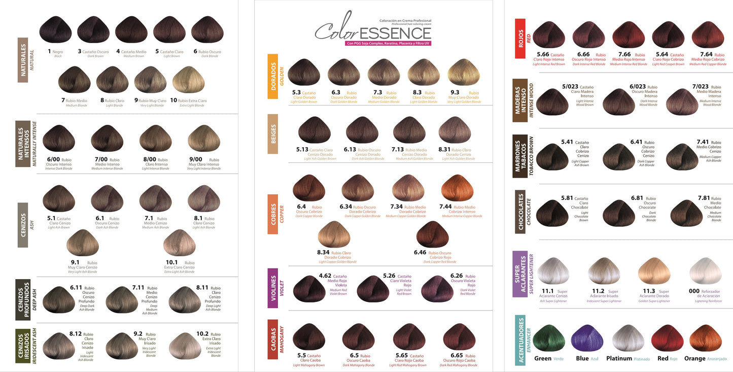 LANOSTERIN PROFESIONAL TINTE COLOR ESSENCE #1000 PLATINADO 2.11 OZ CEN11000