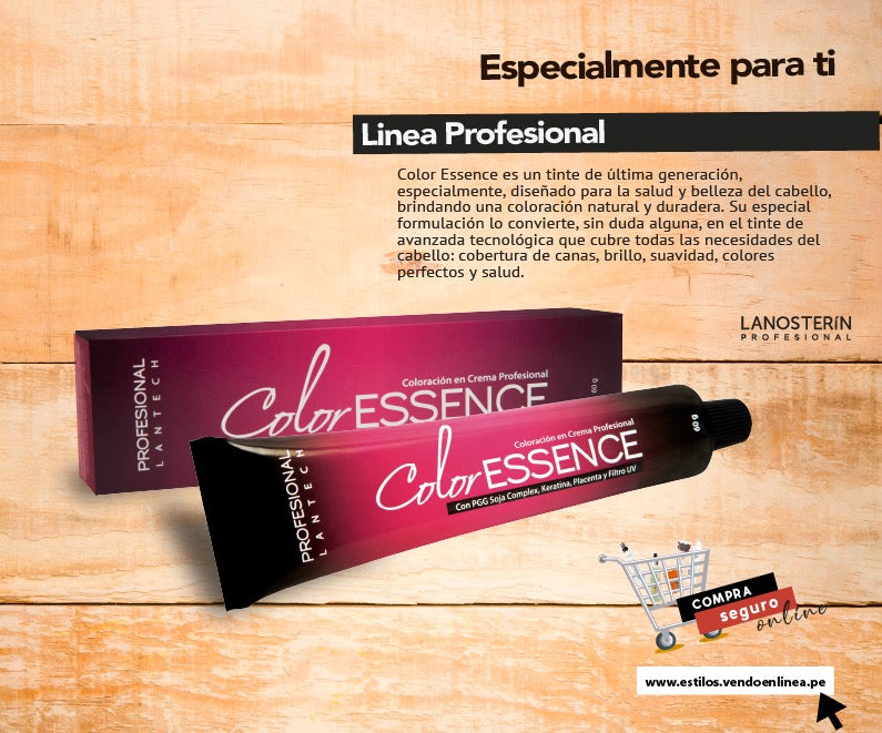 LANOSTERIN PROFESIONAL TINTE COLOR ESSENCE #1000 PLATINADO 2.11 OZ CEN11000