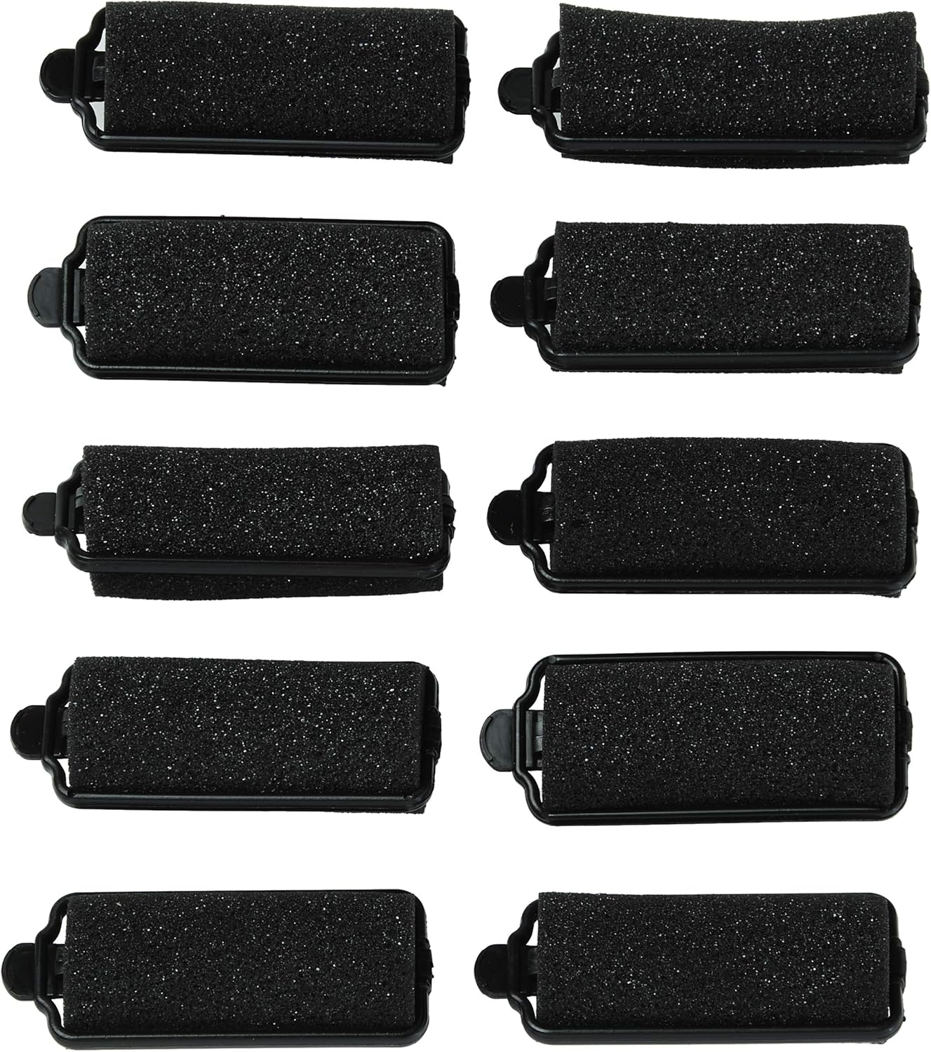 DIANE 14-Pack Foam Rollers 5/8” Black D1917B – Rulos de Espuma para Volumen y Rizos Suaves