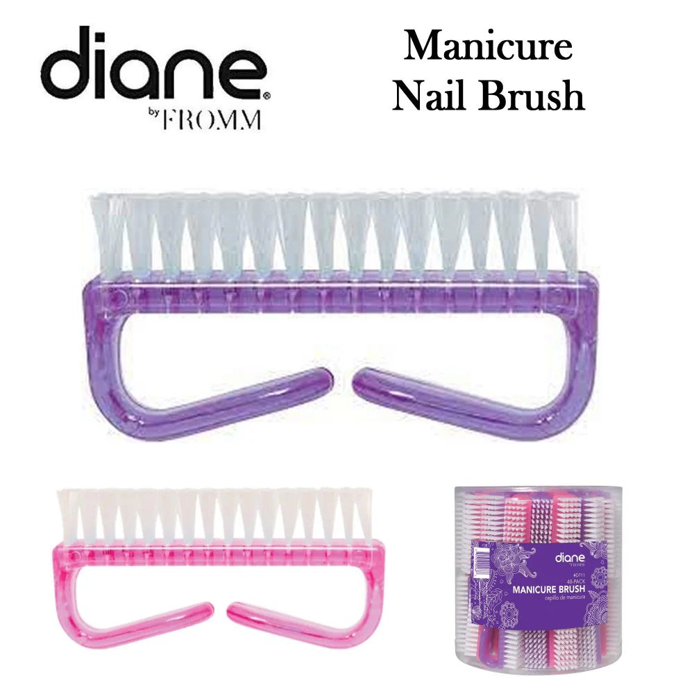 Diane Manicure Brush D711 – Cepillo para Limpieza de Uñas y Cutículas
