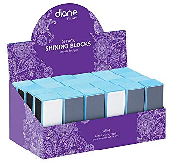 Diane 4-in-1 Shining Block D975 – Bloque Pulidor de Uñas de 4 Caras