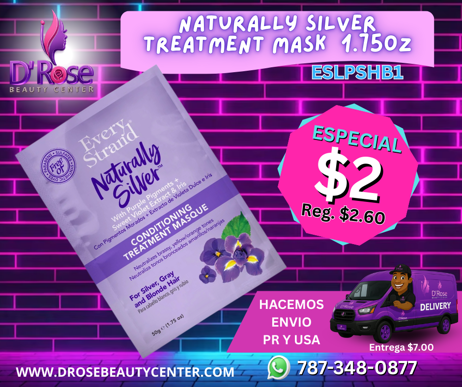 Every Strand Naturally Silver Conditioning Treatment Masque – 1.75oz (ESNSCTM1)