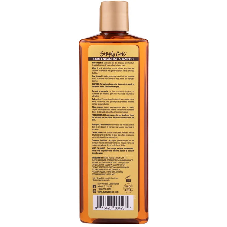 Every Strand Simply Curls – Champú para Mejorar los Rizos 13.5oz