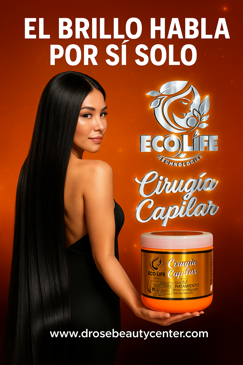💛 ECOLIFE TECHNOLOGIES – CIRUGÍA CAPILAR MASCARILLA 16oz