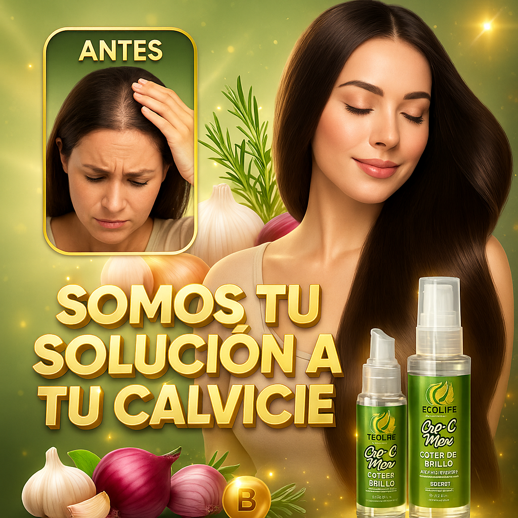 Ecolife Technologies - Crece Max 4 en 1 Gotas de Brillo (2oz) | Tratamiento Anticaída y Sellador de Puntas