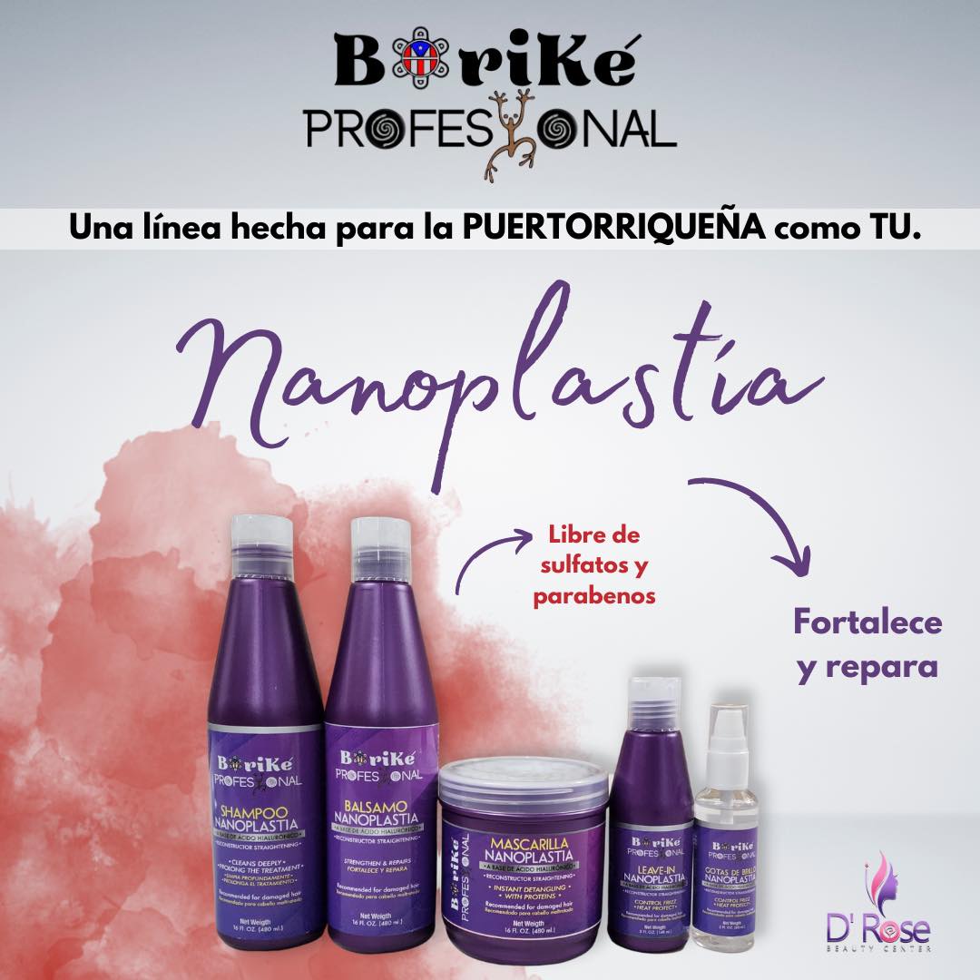 BORIKE PROFESSIONAL NANOPLASTIA GOTAS DE BRILLO 2OZ BPNGB2