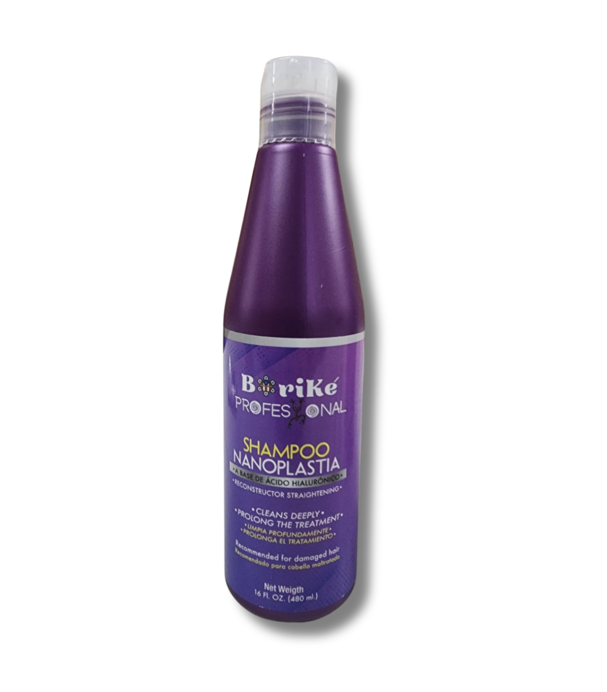 BORIKE PROFESSIONAL NANOPLASTIA SHAMPOO 16OZ BPNSH16