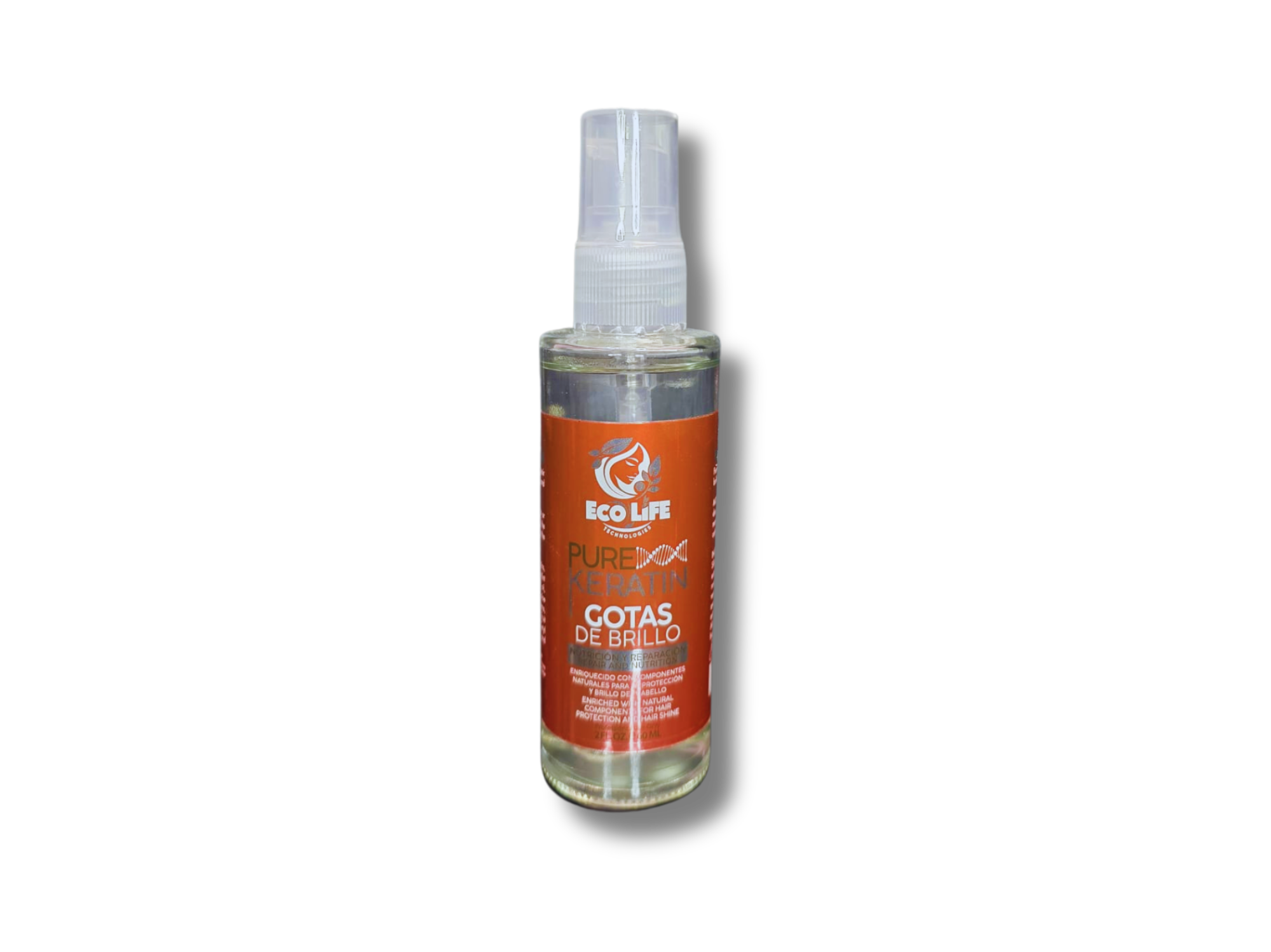 Pure Keratin Gotas de Brillo 2oz – Brillo Instantáneo y Sellado Prof ...
