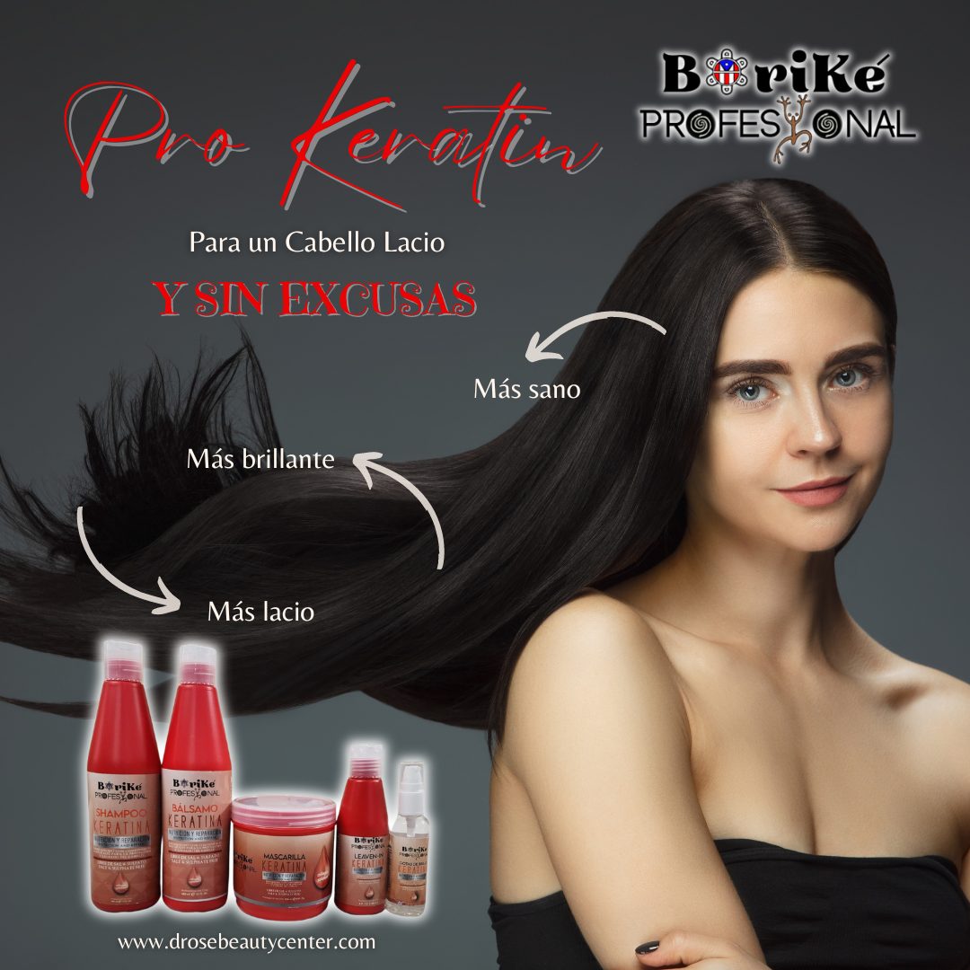 BORIKE PROFESIONAL KERATIN GOTAS DE BRILLO 2OZ BPKGB2