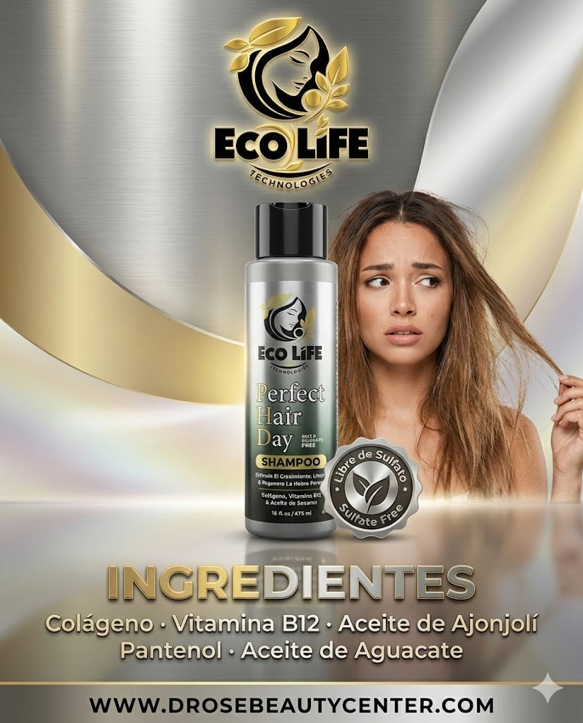 ✨ Ecolife Technologies PHD Shampoo 16oz – Perfect Hair Day ✨