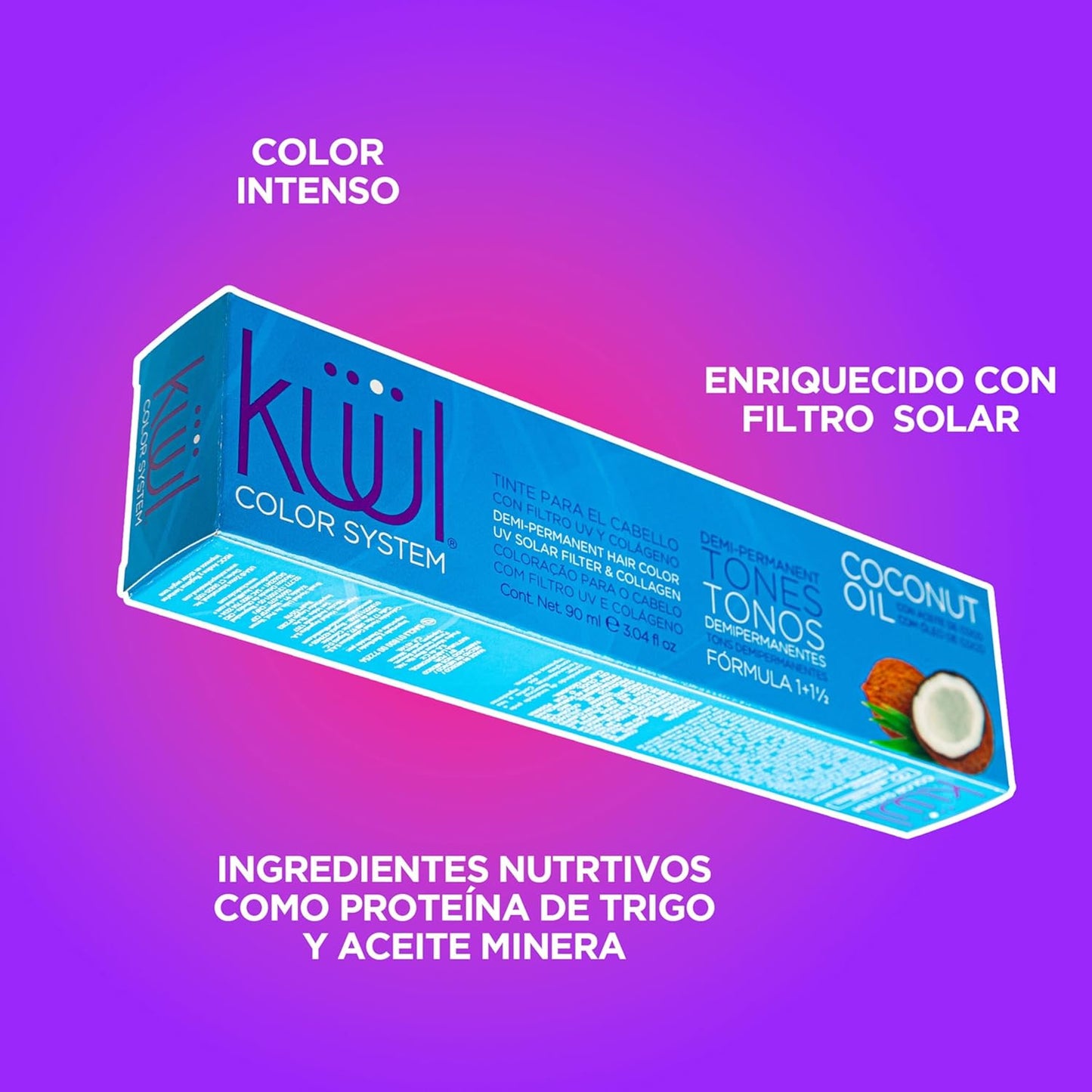 💇♀️ KUUL COLOR SYSTEM DORADO COBRIZO 3.04OZ – TINTE PROFESIONAL