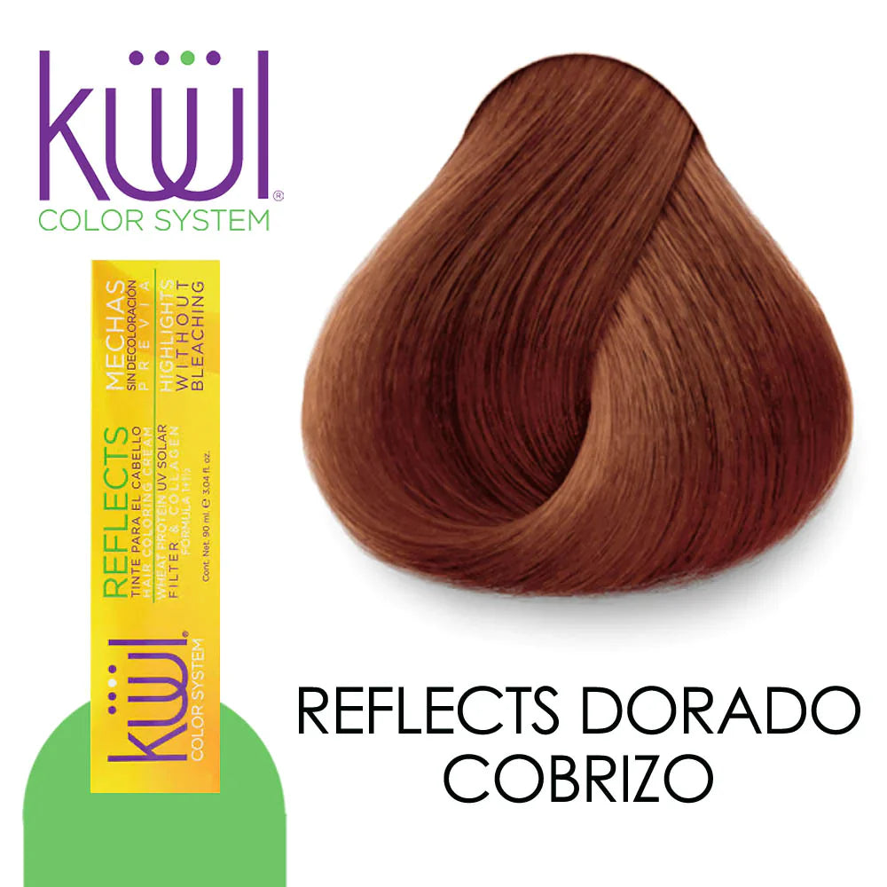 💇♀️ KUUL COLOR SYSTEM DORADO COBRIZO 3.04OZ – TINTE PROFESIONAL