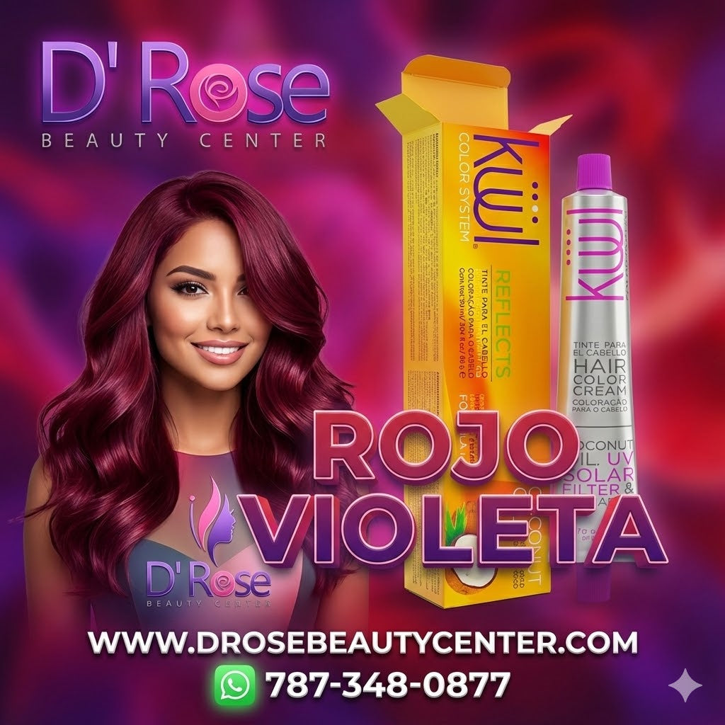 ❤️ KUUL ROJO VIOLETA REFLECTS – 3.04 oz | Reflejos Intensos y Brillo Profesional ❤️