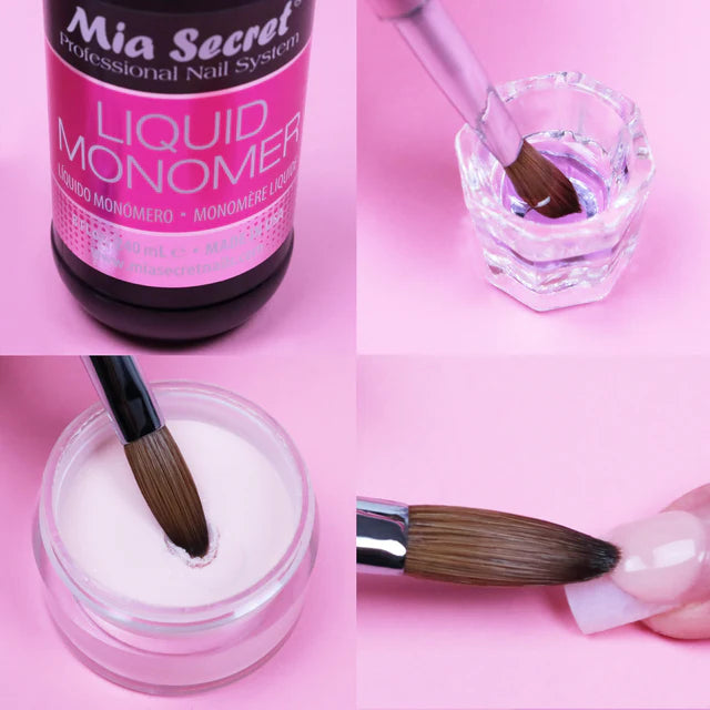 Mia Secret Liquid Monomer Profesional 1 Galón 3.8 L LM-248-4 – Sin MMA