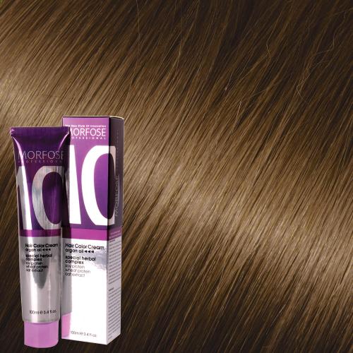 MORFOSE 10 HAIR COLOR CREAM 8.1 ASH BLONDE 3.38OZ M1035OZ81