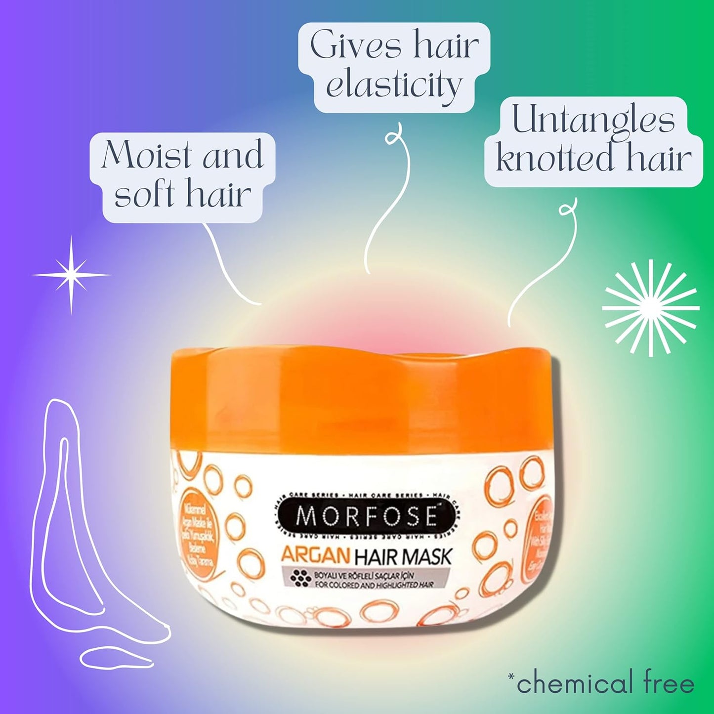 MORFOSE PROFESSIONAL ARGAN OIL MASCARILLA 8.45OZ (MAHM250)