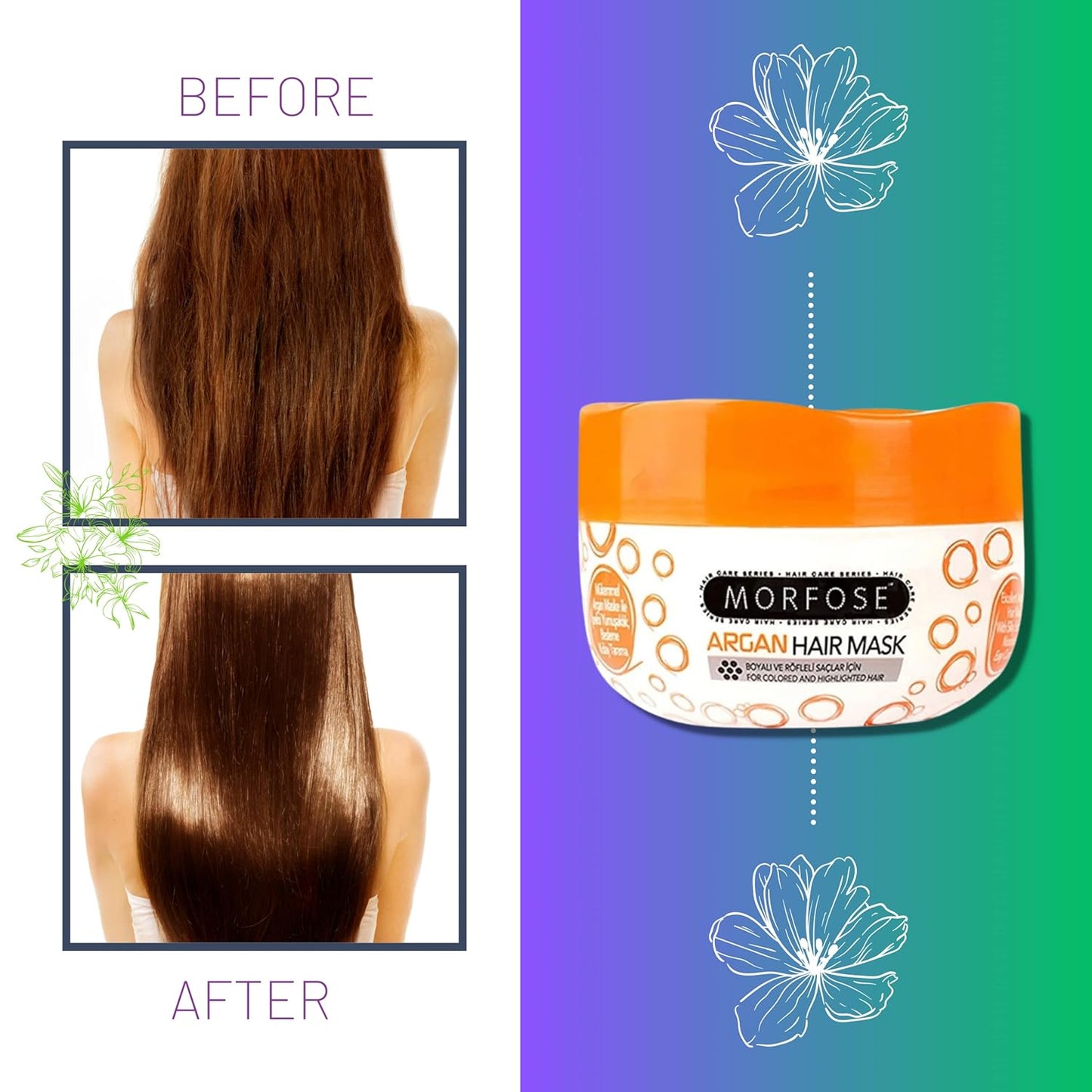MORFOSE PROFESSIONAL ARGAN OIL MASCARILLA 8.45OZ (MAHM250)