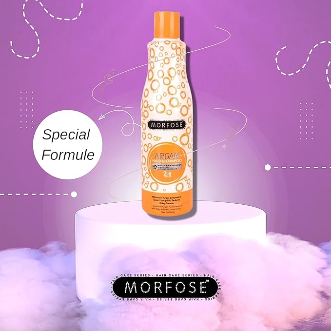 MORFOSE PROFESSIONAL ARGAN OIL SHAMPOO 2 EN 1 – 16OZ (MAS500)