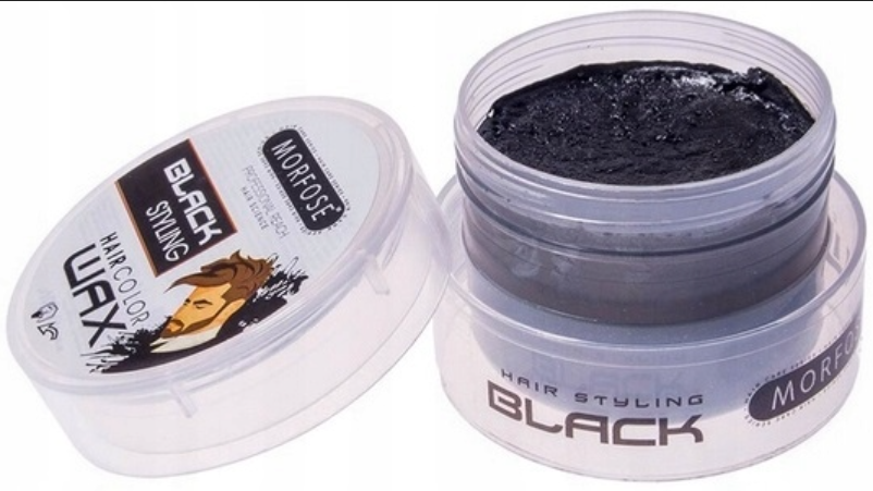 🌟 MORFOSE PROFESSIONAL HAIR COLOR WAX BLACK 3.38OZ (MHCWB1)