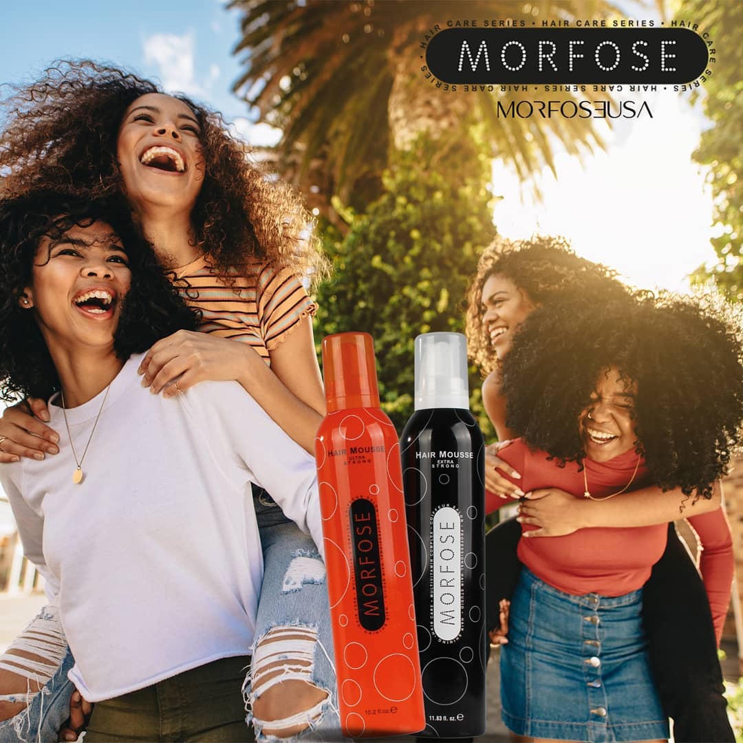 💨 MORFOSE PROFESSIONAL HAIR MOUSSE EXTRA STRONG 6.76OZ (MHMES)