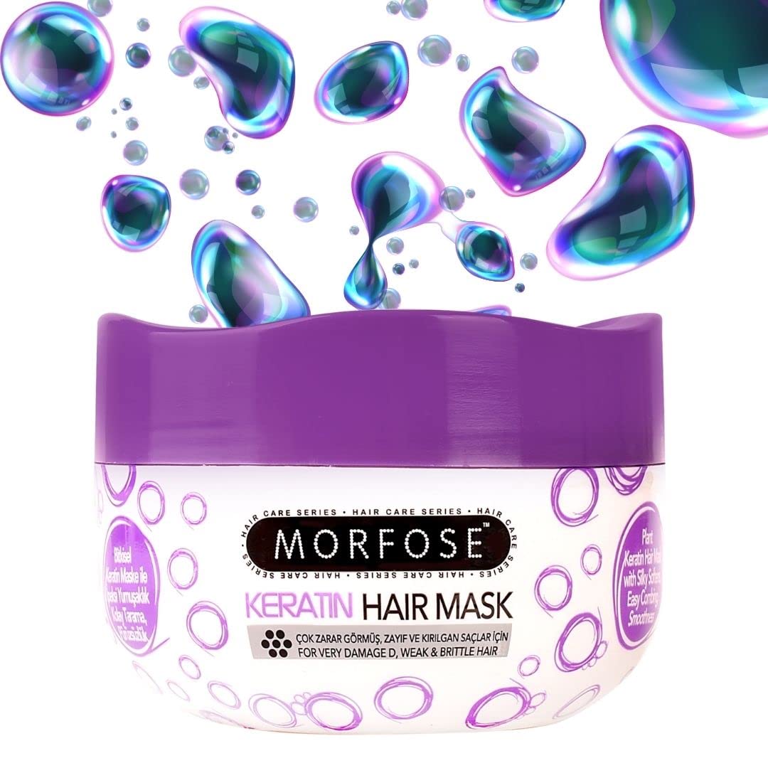 Morfose Professional Keratina Mascarilla 8.45oz – Nutrición y Reparación Profunda