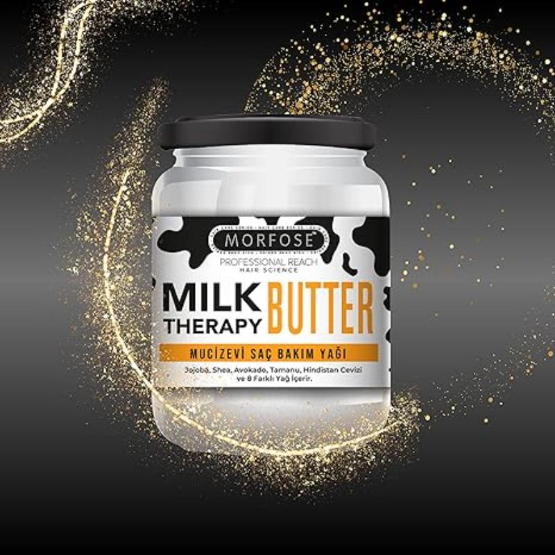 🌟 MORFOSE PROFESSIONAL MILK THERAPY MILK BUTTER TREATMENT 6.76OZ (MMTMB)
